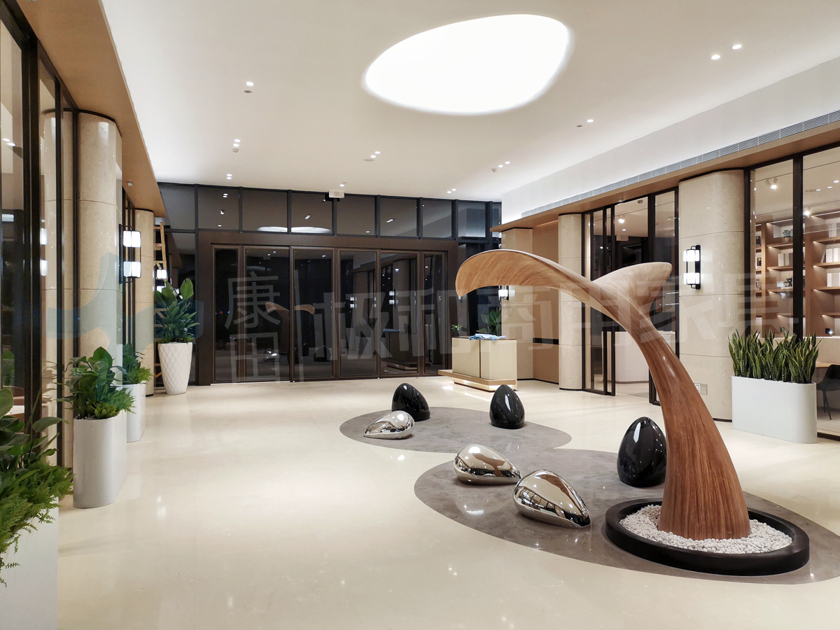 美盛教育港灣入戶大堂